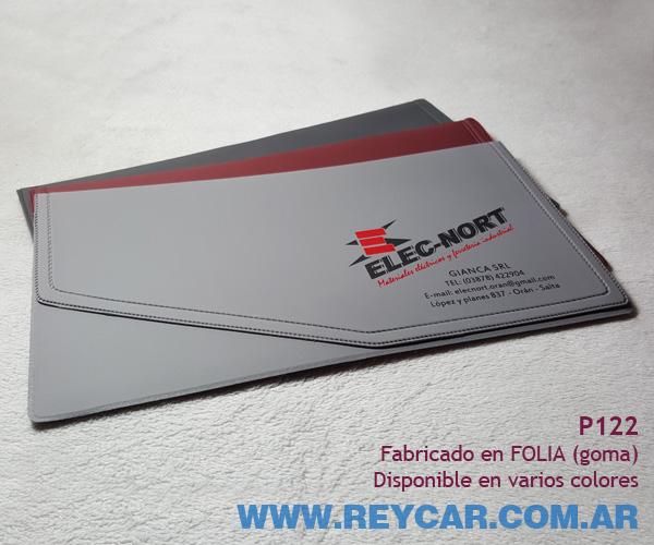 Portadocumentos para auto con logo  Porta documento en plástico, folia y  cristal con publicidad viaje