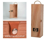 Cajas de madera para vino